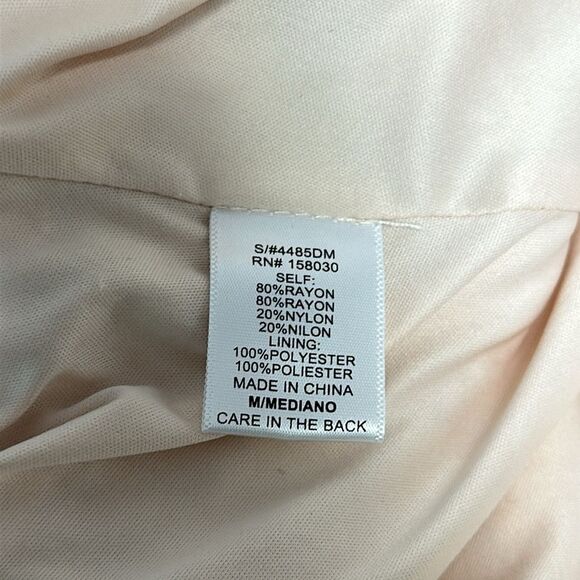 Love Tree Womens Babydoll Fit and Flare Mini Ruffled Dress Sz M ajustble Straps - Picture 12 of 12